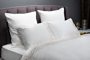 175SMR-17506 Комплект постельного белья  Паллада, золотой, Семейный (145*210-2шт)_s2