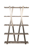 58DB-16000 Стеллаж Зебрано (Zebrano) 120*33,5*185,5см_s2