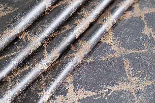 121GD-GAB1306-PORT SER Портьера TRENTO серая  275*260см_s2