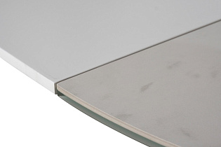 83MC-1907DT WH Стол обед.круг раскл.керам.бел. 170(120)*120*76см_s2