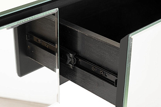 KFG075 Консоль зеркальная с двумя ящиками 120*35*77см_s2