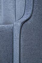 Кровать Одри(Odry) c подъем.мех. шенилл синий Natur-Sin 206*220*120_s2