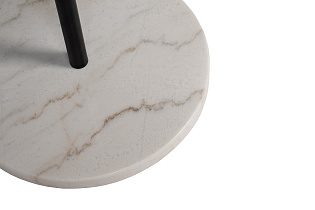 19-OA-9889 Зеркало напольное овальное рама черная d35*169см_s2