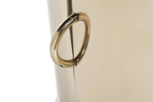 13RXFP3117-GOLD Кашпо высокое напольное цвет золото d.35*70см_s2