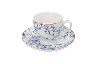 26FC-14850 Чайная пара АРТ МАГНОЛИЯ 230мл (4)_s2