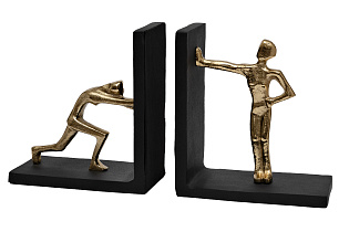 94PR-25301 Держатель для книг цвет золото h21см_s2