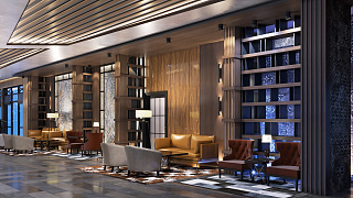 Меблировка ресторана <br>в апарт-отеле «Snega» на Красной поляне 1(превью)