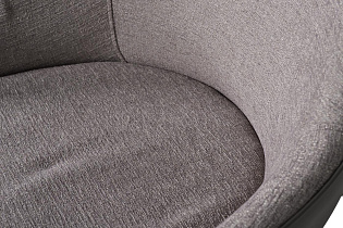 30C-DX-1913 BGE Стул серая рогожка 57*66*85 см, спинка экокожа_s2