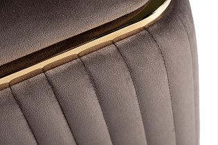 102AN-PUF-1300-KOR Пуф Glarus, велюр коричневый 45*45*45 см_s2