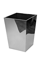 2K616190 Кашпо напольное h.57см, цвет серебро_s2