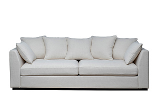 Диван Роберто(Roberto) трехместный, рогожка кремовый BOTEGA-SVBEG 250*100*90см_s2