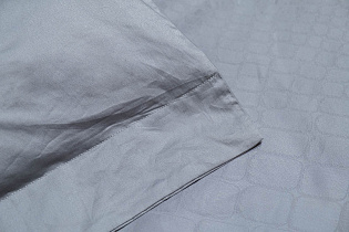 130HB-DC220200-POD JAC SER Пододеяльник сатин жаккард Серпенте серый 200*220_s2