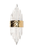 62GDW-920-500 Бра золото, стекло прозрач. 18*h50см_s2