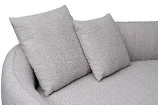 Диван трехместный Тулон(GD/Toulon) (левый) бежевый букле Orso-BEG 257*119*72см_s2