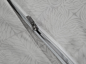 180JOD-18021 Комплект постельного белья Муар, бамбук, оливковый, Двуспальный евро (200*220)_s2