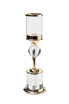 2K389001 Подсвечник 11х11х39см, цвет золото_s2