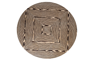 58DB-23188 Стол журнальный Зебрано (Zebrano) d140*42см_s2