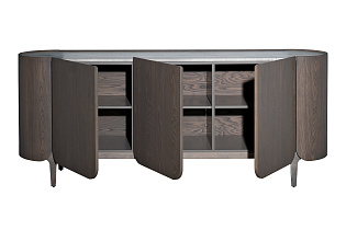 58DB-14230 Комод Травертин (Travertine) 200*42*82,5см_s2