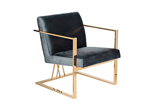 GY-AC8056GOLD-GR Стул велюр зеленый/золото 66*72*82,5см_s2