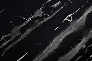 76AR-805STOL/OB-CH Стол обед иск.мрам Черная Аликанто (Nero Alicanto)/хром d120*75_s2