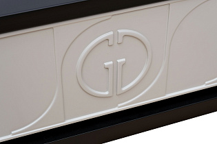 GD-00002 Тумбочка прикроватная Спинола(Spinola) черно/серая 60*40*50см_s2