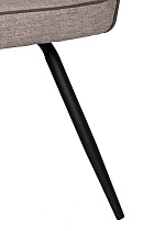 30C-DX-1913 BGE Стул серая рогожка 57*66*85 см, спинка экокожа_s2