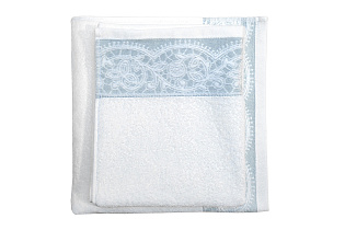 105TD-AZH7014055-POL KREM Полотенце Муза крем 70*140_s2