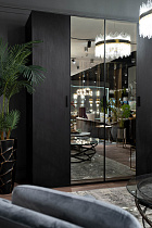 140SA-51BL Шкаф однодверный цвет черный, дверцы глухие_s2