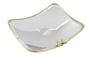 95IM-0072L Блюдо прямоугольное на ножках 