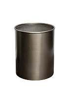 58DB-08239 Кашпо напольное, цвет матовый никель d50*60см_s2