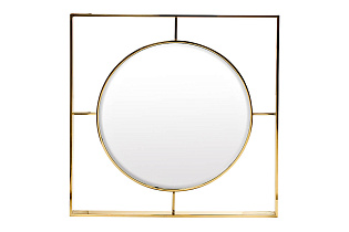19-OA-5892 Зеркало золотое 80х80 см_s2