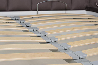 Кровать Odry c подъем.мех. велюр лилово-серый Vel19 186*220*120_s2