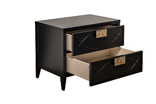 151SV-00008 Тумба прикроватная черная 60*50*40см_s2