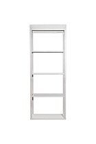 151SV-000017 Шкаф-витрина открытый бежевый 60*158*40см_s2