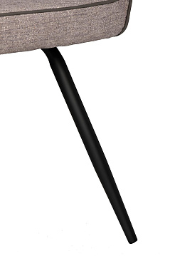 30C-DX-1913 BGE Стул серая рогожка 57*66*85 см, спинка экокожа_s2 6 (превью)