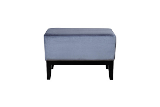 Банкетка Stella 60 прямоугольная синяя Velv Sin 60*38*40см_s2