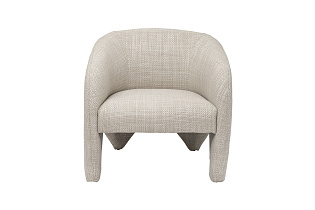 ZW-23081 Кресло Мольвено (Molveno) белое 76*78*72см_s2