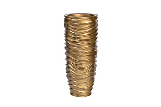 ZS-C845-34 Кашпо 34*34*84см цвет золото_s2