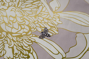 130HB-00021 Пододеяльник сатин принт Пионы серый 230*210_s2