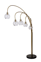 92EL-YG21102-5F Торшер Grappolo латунь, стекло прозр. 110*h180см_s2