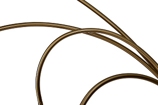 92EL-YG21102-5F Торшер Grappolo латунь, стекло прозр. 110*h180см_s2