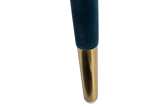 48MY-3607-1 BLU GO Стул велюр синий 55*64*89см_s2