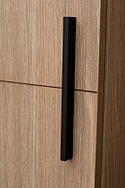 GD-10014/2-3 Шкаф Альто(Alto) пенал c полками,цвет дуб Урбан Кофейный, фасад глухой 50*57*228.5см_s2