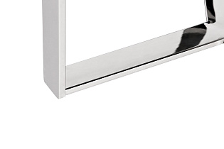 47ED-ET031	Стол журнальный прозр.стекло/хром d.50*55см_s2