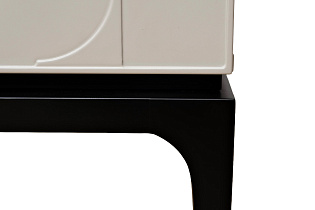 GD-00002 Тумбочка прикроватная Спинола(Spinola) черно/серая 60*40*50см_s2