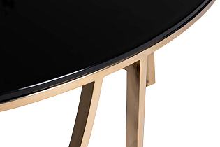 13RXCT3104-GOLD Стол журнальный стекло черн./золото d90*45см_s2 2 (превью)