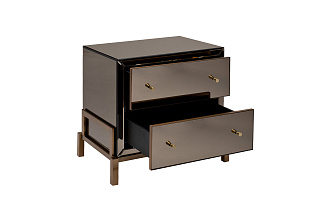 KFG170 Тумба зеркальная 2 ящика 65*45*62см_s2