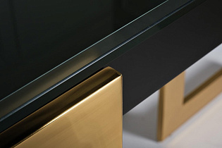 58DB-CST18166 Консоль Marbella черн/золото 130*37*76,5см_s2