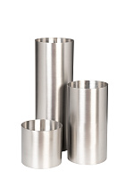 58DB-18102 Ваза нерж.ст/мат.никель 10*10*30см_s2