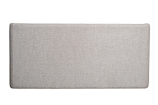 Кровать Мишель(Michelle) без под.мех. серый Norton-SER+Mocka43 183*230*99см_s2